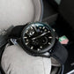 Tag heuer Carrera CR7 Black dial and leather belt men's watch