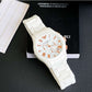 Emporio Armani White Ceramic men's watch