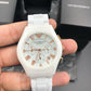 Armani Ceramic white ceramic watch for gents