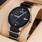 Rado Centrix Jublie collection Black dial silver chain ceramic men's watch