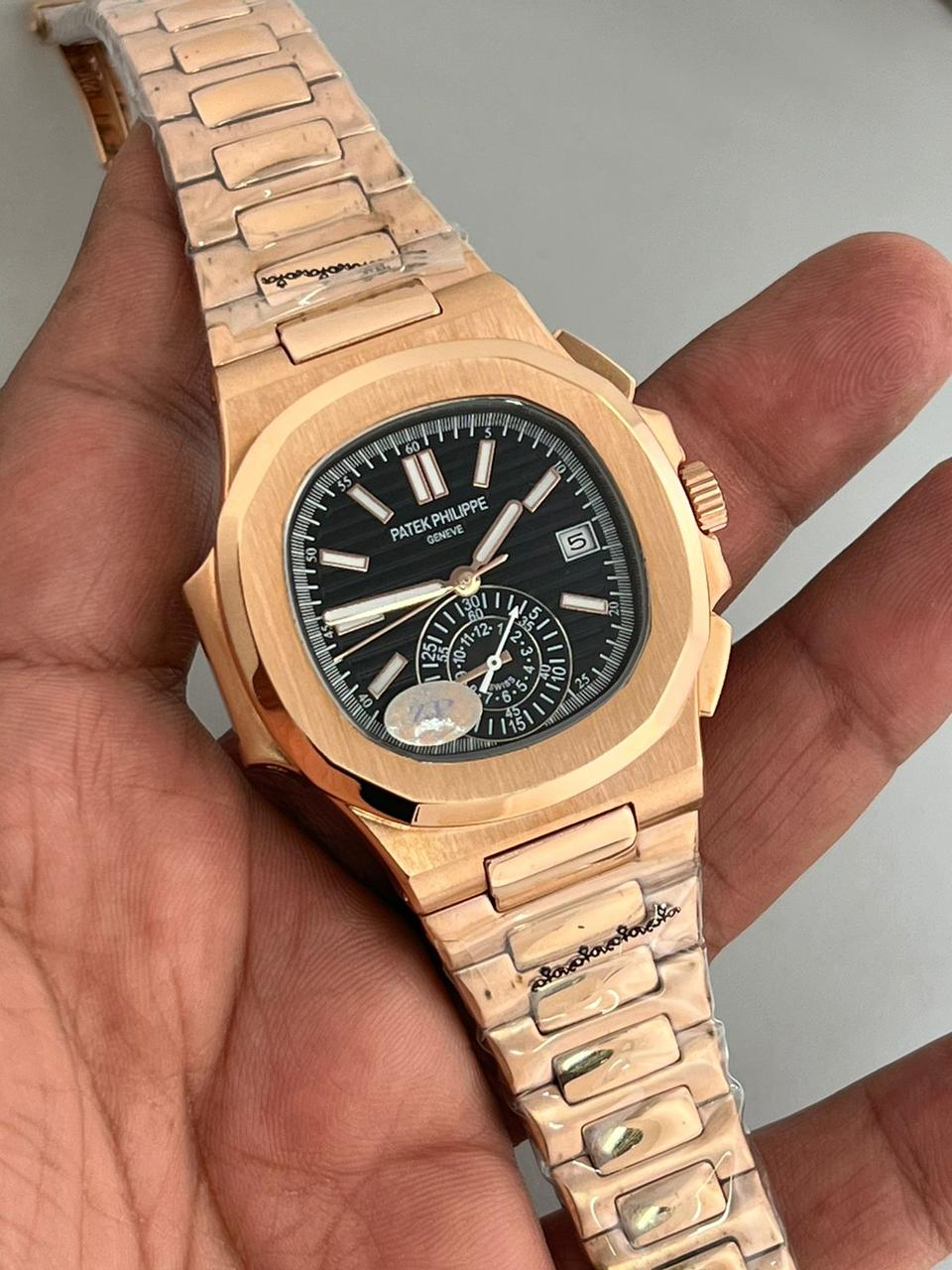 Patek Philippe nautilus copper stainless steel men's automatic watch