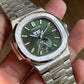 Patek Philippe nautilus calendar green Dial stainless steel men's automatic watch