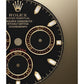 Rolex Cosmograph Daytona Automatic Black dial with gold chain Men's Watch